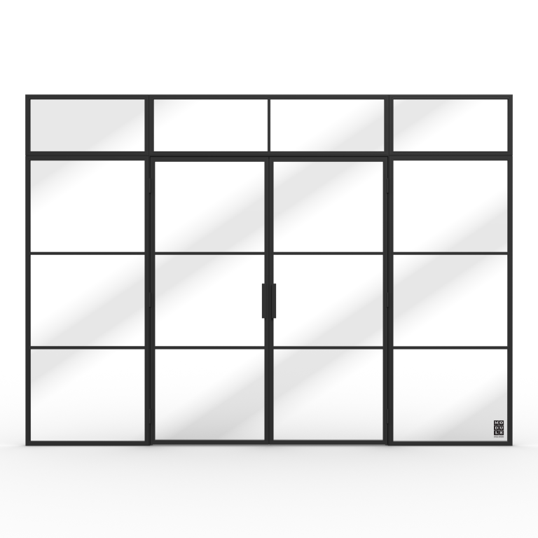 Double Steel doors + 4x Top Panel Big +2x Side Panel Big 